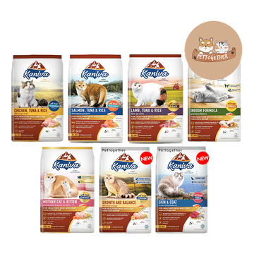 โปรโมชั่น : Kaniva คานิว่า อาหารเม็ดสำหรับเเมว ทานยาก ไม่เค็ม อึไม่เหม็น ขนาด 2.8 - 3.2 กก.