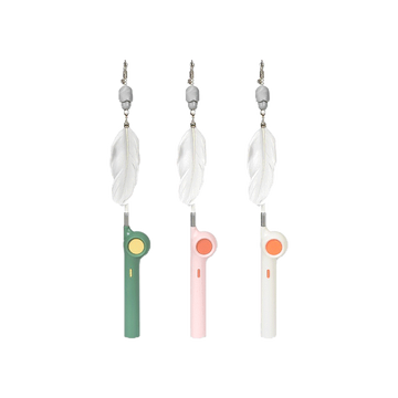 โปรโมชั่น : สินค้าใหม่ Rabbit Selection Pet Pakeway Cat Teaser with Laser เพคเวย์ ไม้ตกแมวปรับได้ มีเลเซอร์