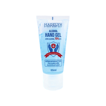 [ล็อตใหม่ พร้อมส่ง] เมดเดอร์ลีน เจลแอลกอฮอล์ล ขนาด 55 มล. Madelyn sanitizer
