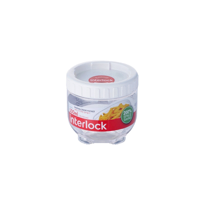 โปรโมชั่น : LocknLock กล่องเอนกประสงค์ Pocket Storage Interlock 500 ml. รุ่น INL301W