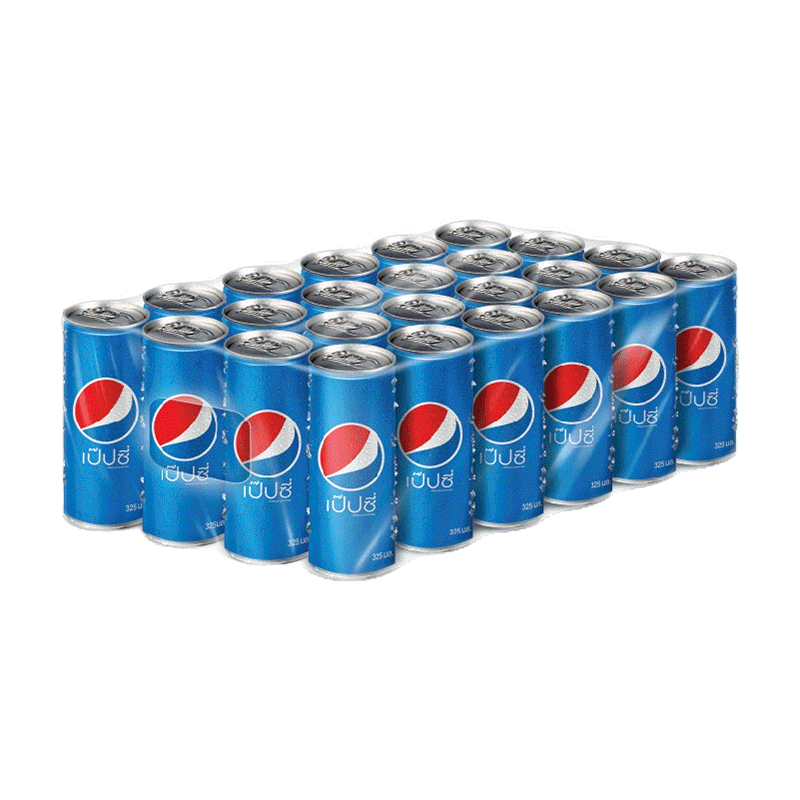 โปรโมชั่น : Pepsi เป๊ปซี่ กระป๋อง ขนาด 325 มล. แพ็ค 24