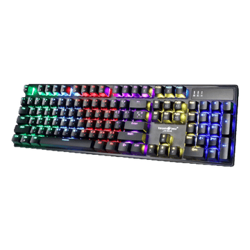 โปรโมชั่น : คีย์บอร์ดเกมมิ่ง Tsunami JX-104 100% Compact Mechanical Gaming Keyboard รับประกันสินค้า 1 ปี