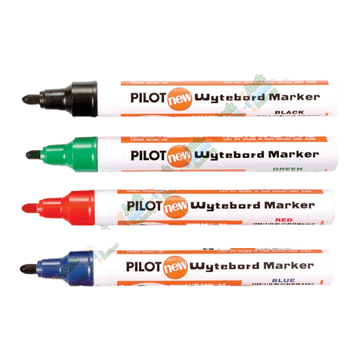 ปากกาไวท์บอร์ด Pilot หัวแหลม เติมหมึกได้ (จำนวน 1ด้าม)