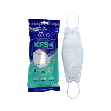 โปรโมชั่น : New TPP KF94 MasK ถุงซิปล็อค 1 แพค 10 ชิ้น เกรดทางการแพทย์ มี อย. หน้ากากอนามัยทรงเกาหลี แมสทรงเกาหลี ทรง3D กรอง4 ชั้น