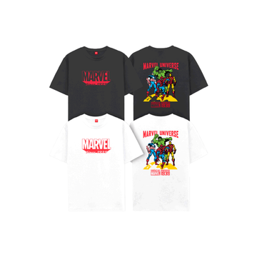 Marvel Universe Men Since1939 Vintage T-Shirt - เสื้อยืดผู้ชายลายมาร์เวล วินเทจ1939 สินค้าลิขสิทธ์แท้100% characters studio
