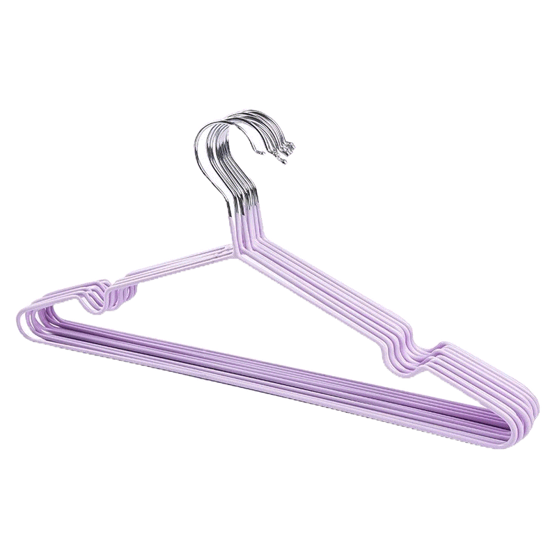 โปรโมชั่น : Goody Home ไม้แขวนเสื้อผ้าเหล็ก มียางพลาสติกเคลือบกันลื่น ช่วยกันเสื้อผ้ามิให้ลื่นหล่น1แพ็คมี10 อัน