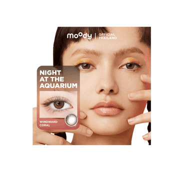 โปรโมชั่น : moody Winward Coral Coral Brown มูดี้ คอนแทคเลนส์ รายเดือน