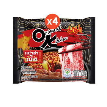 โปรโมชั่น : มาม่าออเรียนทัลคิตเชน รสหม่าล่าเนื้อ แพค4