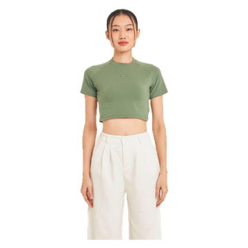 Yuedpao (ใหม่ล่าสุด!!) เสื้อยืด Super Tee Baby Crop  Multi Function Set Lemon Tart