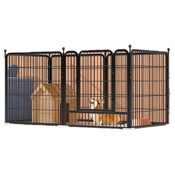 โปรโมชั่น : 【พร้อมส่ง】PMT รั้วสุนัข 120x60x60CODกรงสุนัขใหญ่ คอกแมว เปลี่ยนรูปแบบขยายขนาดได้ ประกบกันได้ ซม สีดำ สีขาว ทนต่อการกัด