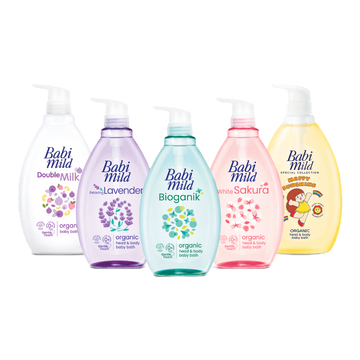 [เลือกสูตรด้านใน] เบบี้มายด์ สบู่เหลวอาบและสระ 800 มล. x2 / Babi Mild Bath Gel 800ml x2