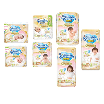 โปรโมชั่น : เงินคืน 15% 15CCBSEPW3 โฉมใหม่✨แบ่งขาย 1 ห่อ Mamypoko กางเกงผ้าอ้อม รุ่นออแกนิค 1 ห่อ