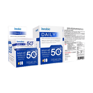 Innobic Daily Nutrigen S Dietary Supplement อินโนบิก เดลี่ นิวทริเจน เอส ผลิตภัณฑ์เสริมอาหาร (3 กล่อง 30 ซอง)