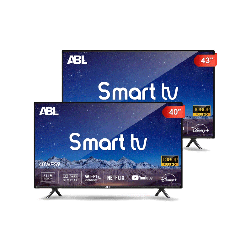 [รับประกัน1ปี] ABL SMART TV ขนาด 40,43 นิ้ว รุ่น 40SMS9 ทีวี LED TV / HD/ Android