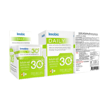 Innobic Daily Nutrigen M Dietary Supplement อินโนบิก เดลี่ นิวทริเจน เอ็ม ผลิตภัณฑ์เสริมอาหาร (3 กล่อง 30 ซอง)