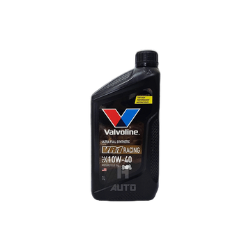 โฉมใหม่ล่าสุด น้ำมันเครื่องมอเตอร์ไซค์ สังเคราะห์แท้ 100% 4T 10W-40 Valvoline(วาโวลีน) VR1 RACING OIL 1 ลิตร