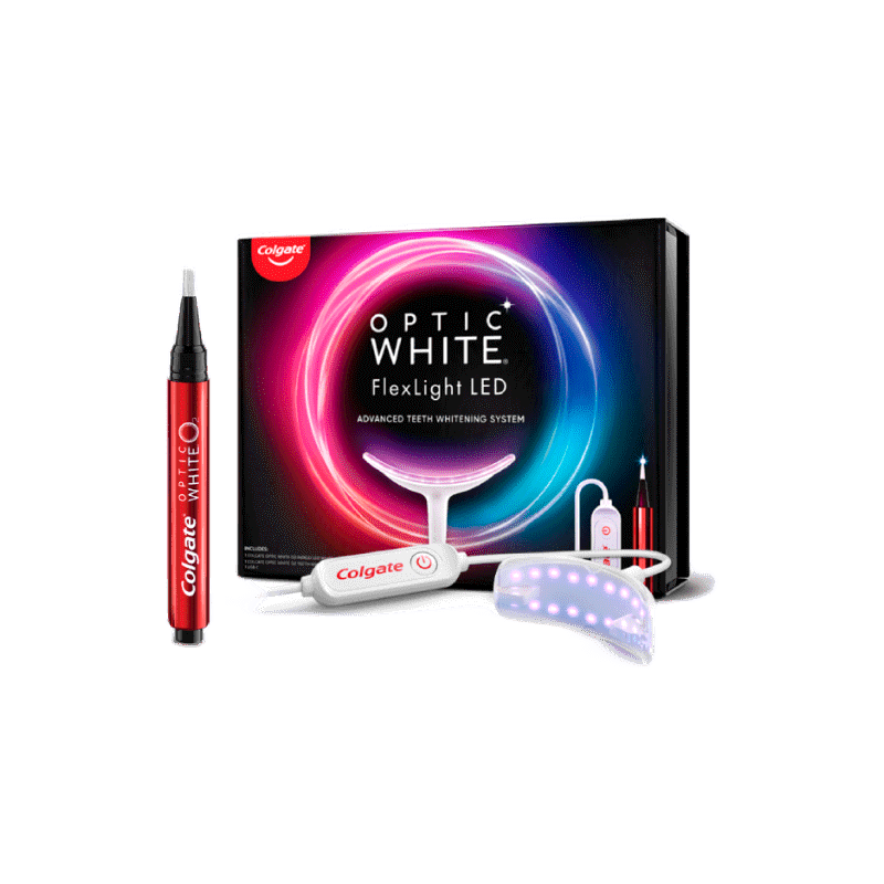 โปรโมชั่น : ชุดฟอกฟันขาว คอลเกต อ๊อพติค ไวท์ เฟล็กซ์ไลท์ แอลอีดี Colgate Optic White Flex Light LED