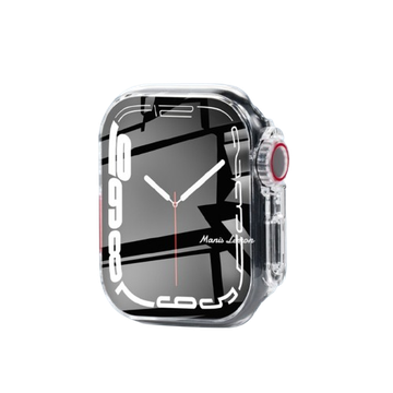 Manis Lemon การชุบ เคส ฟิล์ม กระจกเทมเปอร์ สำหรับ Smart Watch Serie 9 8 3 5 4 SE 6 7 2 1 Ultra 45 44 40 41 mm มม.