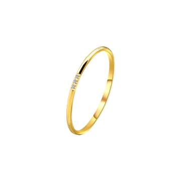 โปรโมชั่น : แหวนสแตนเลสแท้ ประดับเพทาย แหวนสเตนเลส ประดับเพชร สีทอง เรียบง่าย หรูหรา กันแพ้ แฟชั่นสําหรับผู้หญิง