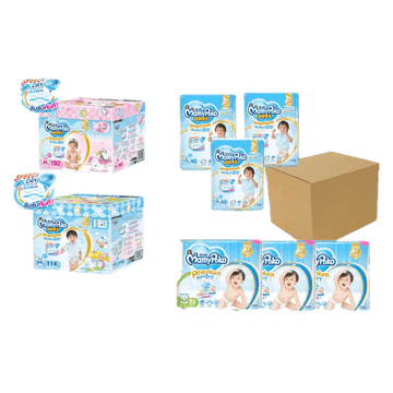 โปรโมชั่น : ลดเหลือ 948.- โค้ด 20XTRA12 ✨MamyPoko กางเกงผ้าอ้อม รุ่น premuim Perfect Dry ยกลัง 3 แพ็ค Toy box