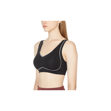 Arokaya Yoga Bra / บราสำหรับใส่เล่นโยคะ / สปอร์ตบรา / เสื้อชั้นใน / สีดำ รุ่น AB2102