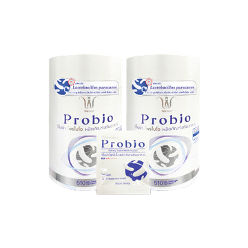 โปรโมชั่น : ซื้อคู่ ถูกกว่า Winona Probio X2 โพรไบโอติกส์ สายพันธุ์ไทย เจ้าแรก  ปริมาณ 1 กระปุก 30 capsules