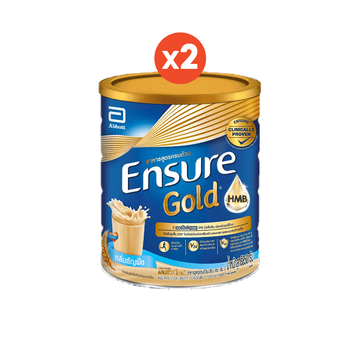 [ส่งฟรี] Ensure Gold เอนชัวร์ โกลด์ กลิ่นธัญพืช 800g 2 กระป๋อง Ensure Gold Wheat 800g x2