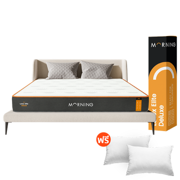 Morning Sleep ที่นอนพ็อกเก็ตสปริงยางพาราไฮบริด 2 ชั้น มีความยืดหยุ่นสูง รองรับสรีระได้ดีไม่รบกวนคนข้างๆ รุ่น Latex Elite
