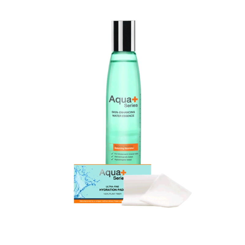 (R7MBCQ ลด 65.-) AquaPlus Skin-Enhancing Water Essence 140 ml. เอสเซนส์น้ำตบ สูตร 3 IN 1 เติมความชุ่มชื้นผิว ดูแลปัญ