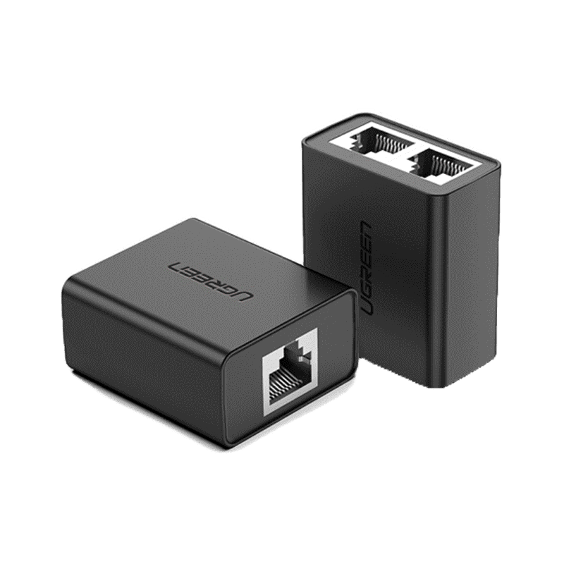โปรโมชั่น : UGREEN 50923 RJ45 Splitter Connector Output 2 x RJ45 Black