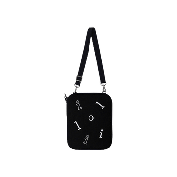 B.landd✨ กระเป๋าสำหรับไอแพด กระเป๋าใส่ไอแพด ลายillio หมากรุก มีสายสะพาย สีดำ กันกระแทกได้ดี ขนาด11นิ้ว 13นิ้ว