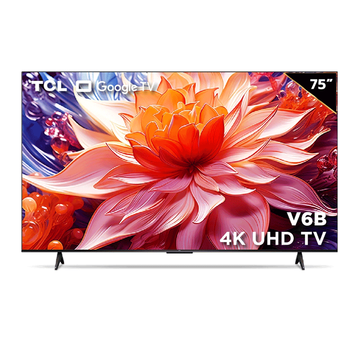 TCL ทีวี 75 นิ้ว LED 4K UHD Google Smart TV รุ่น 75V6B/75P635 ระบบปฏิบัติการ Google& Youtube - Voice search