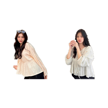 โปรโมชั่น : Saimai Shirt Freesize 🧸เสื้อระบายสายหวาน ซัมเมอร์ซัมใจ  ☀️ กรอกโค้ด DELRMM ลดทันที45.-