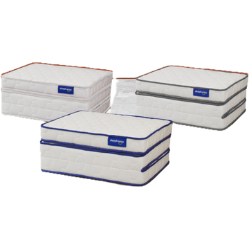 SleepHappy 3 Fold รวมที่นอน 3 พับ ท็อปเปอร์อเนกประสงค์ ช่วยลดเเรงกดทับ รองรับสรีระได้ดี พกพาสะดวก