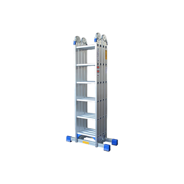 BARCO บันไดอเนกประสงค์อลูมิเนียม รุ่น M5 4x6 24 ขั้น 6.8 เมตร ข้อต่อและยางกันลื่นหนาพิเศษ