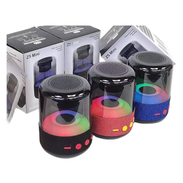 โปรโมชั่น : Z5 Mini ลำโพง Subwoofer บลูทูธขนาดพกพา ไฟ LED เสียงเน้นๆ Wireless Blue Tooth Speaker