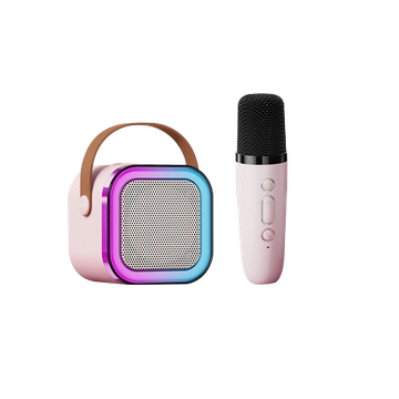 【จัดส่งภายใน 24 ชั่วโมง】แบบพกพา Mini K12 ลำโพงบลูทูธไมโครโฟนคู่รองรับ USB/TF/AUX ลำโพงบลูทูธแบบพกพา
