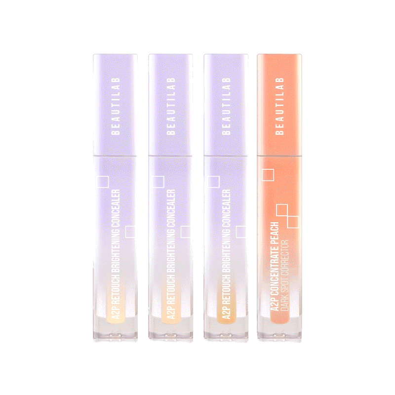Beautilab A2P Retouch Brightening Concealer/Peach Dark Spot Corrector คอนซีลเลอร์ หรือ คอเรคเตอร์สีพีช ปกปิดใต้ตาคล้ำ
