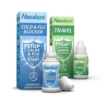 โปรโมชั่น : นาซัลลีซ Nasaleze 800mg. Powder Spray ❤️พร้อมส่งจากร้านยา❤️ TRAVELALLERGYPMCOLDFLU