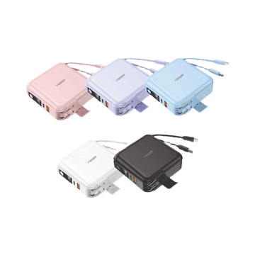 [พร้อมส่ง] VEGER P15 Powerbank 15000mAh รวม 5 สี พาวเวอร์แบงค์ชาร์จเร็ว PD20W มีสายในตัว หน้าจอ LED รับประกัน 1 ปี