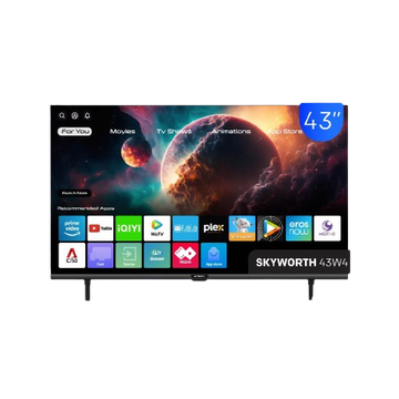 [รับประกัน 3 ปี + ส่งฟรีไม่มีขั้นต่ำ] SKYWORTH 43 นิ้ว Smart TV รุ่น 43W4 คมชัด FHD รองรับ WIFI Youtube Browser