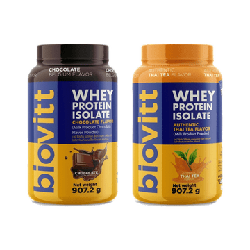 โปรโมชั่น : โค็ดลดพิเศษ ลด 15%  HWWZ8P  ส่งฟรีBiovitt Whey protein isolate เวย์โปรตีน ช็อกโกแลต หอมช็อค โปรตีนสูง