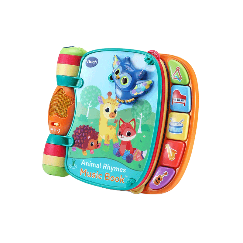 โปรโมชั่น : VTech วีเทค หนังสือเพลง ของเล่นสำหรับเด็ก หนังสือเพลงภาษาอังกฤษ ของเล่นเสริมพัฒนาการ 6 9 เดือน 1 ปี Musical Rhymes book