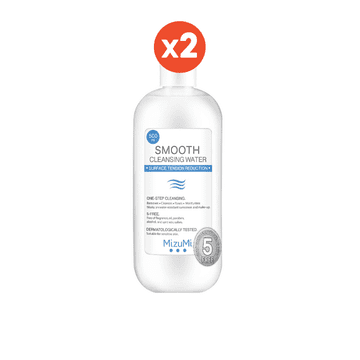 โปรโมชั่น : ใส่โค้ด MZMTH130 ลด130฿ แพ็คคู่ MizuMi Smooth Cleansing Water 500 ml คลีนซิ่งวอเตอร์ สลายเมคอัพ สัมผัสนุ่มลื่น