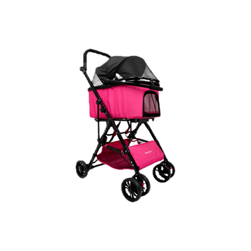 PANDO Pet Trolley - Sassy Pink แพนโด้ รถเข็นสำหรับสัตว์เลี้ยง สี Sassy Pink