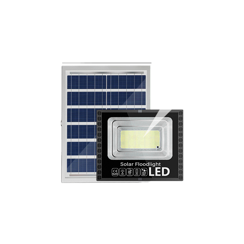 ไฟโซล่าเซลล์ 20000W Solar Light ซื้อ1แถม1 LED กันน้ำกลางแจ้ง IP67 ใช้แคมป์ปิ้ง สว่างอัตโนมัติเมื่อฟ้ามืด จับเวลาระยะไกล