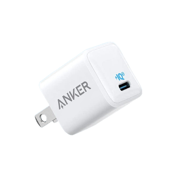 Anker หัวชาร์จถนอมแบต iPhone15 /14/13/12 (20W) PowerPort III Nano PIQ3.0 (PD+QC3.0) ชาร์จไว เล็กจิ๋ว รองรับอุปกรณ์ USB-C