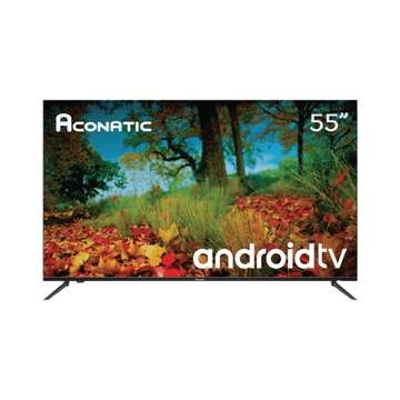 [ช้อปปี้ถูกชัวร์ ลดราคาพิเศษ] [ใหม่ล่าสุด] Android TV 11 ทีวีอัจฉริยะ สั่งการด้วยเสียง Aconatic LED 4K UHD แอลอีดี แอนดรอย ทีวี ขนาด 55 นิ้ว รุ่น 55US300AN (รับประกัน 3 ปี)