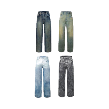 Merge Official - Baggy Jeans (พร้อมส่ง) (สี Indigo จัดส่ง 07/05)