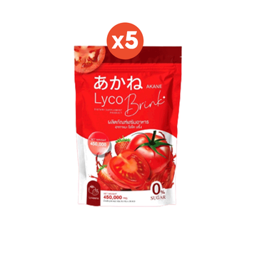 โปรโมชั่น Flash Sale : เซ็ตเหมาๆ 5แถม2 อากาเนะ ไลโคบริ้ง (อากาเนะ5ห่อแถมแตงโมวิ้ง1กล่อง+มีนา1ซอง)